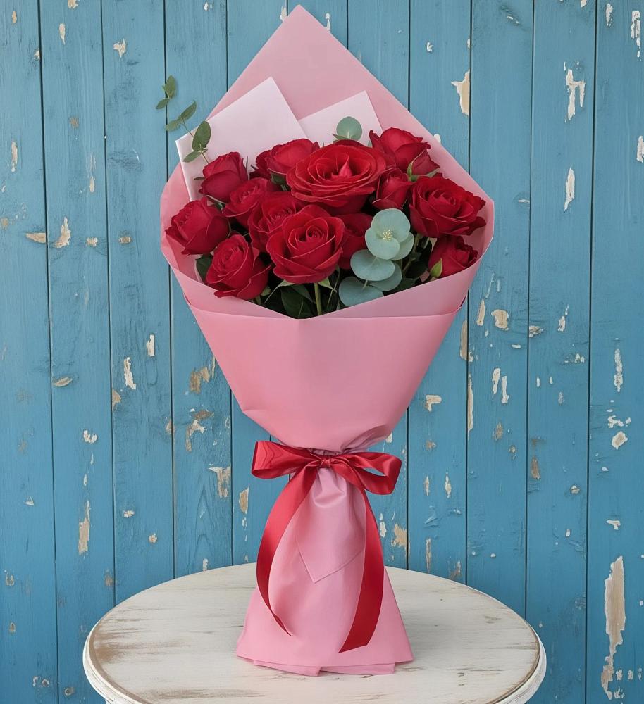 Букет цветов из: Розы в Дубках Дагестан