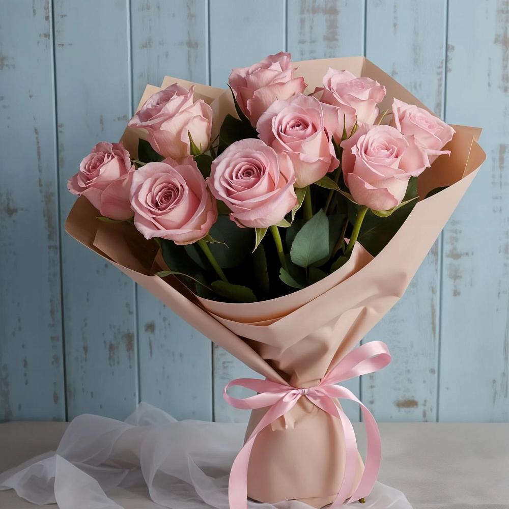 Букет цветов из: Розы в Дубках Дагестан