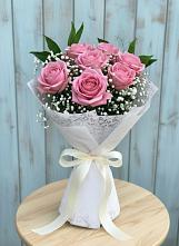 Букет цветов из:  Розы в Дубках Дагестан