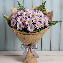 Букет цветов из:  Хризантемы в Дубках Дагестан