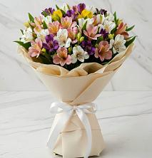 Букет цветов из:  Альстромерии в Дубках Дагестан
