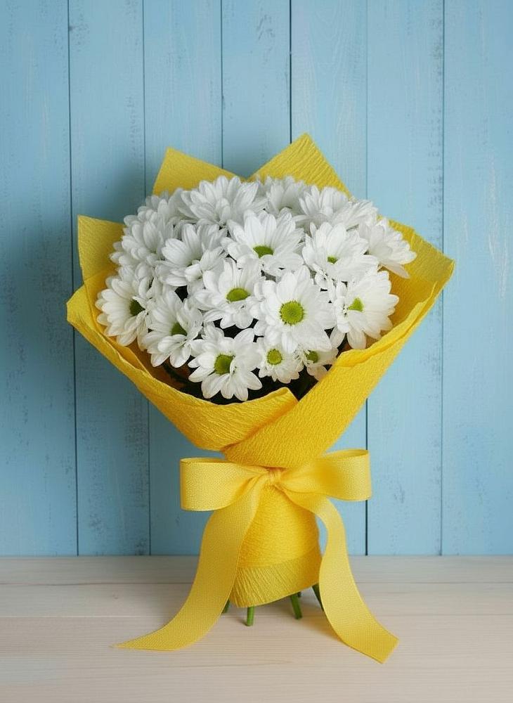 Букет цветов из: Хризантемы в Дубках Дагестан