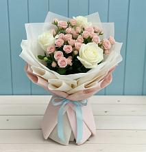 Букет цветов из:  Розы в Дубках Дагестан