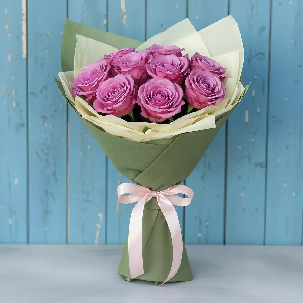 Букет Розы Фёрст Леди в Дубках Дагестан