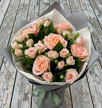 Букет цветов из:  Розы в Дубках Дагестан