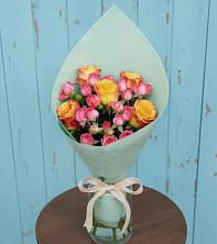 Букет цветов из:  Розы в Дубках Дагестан