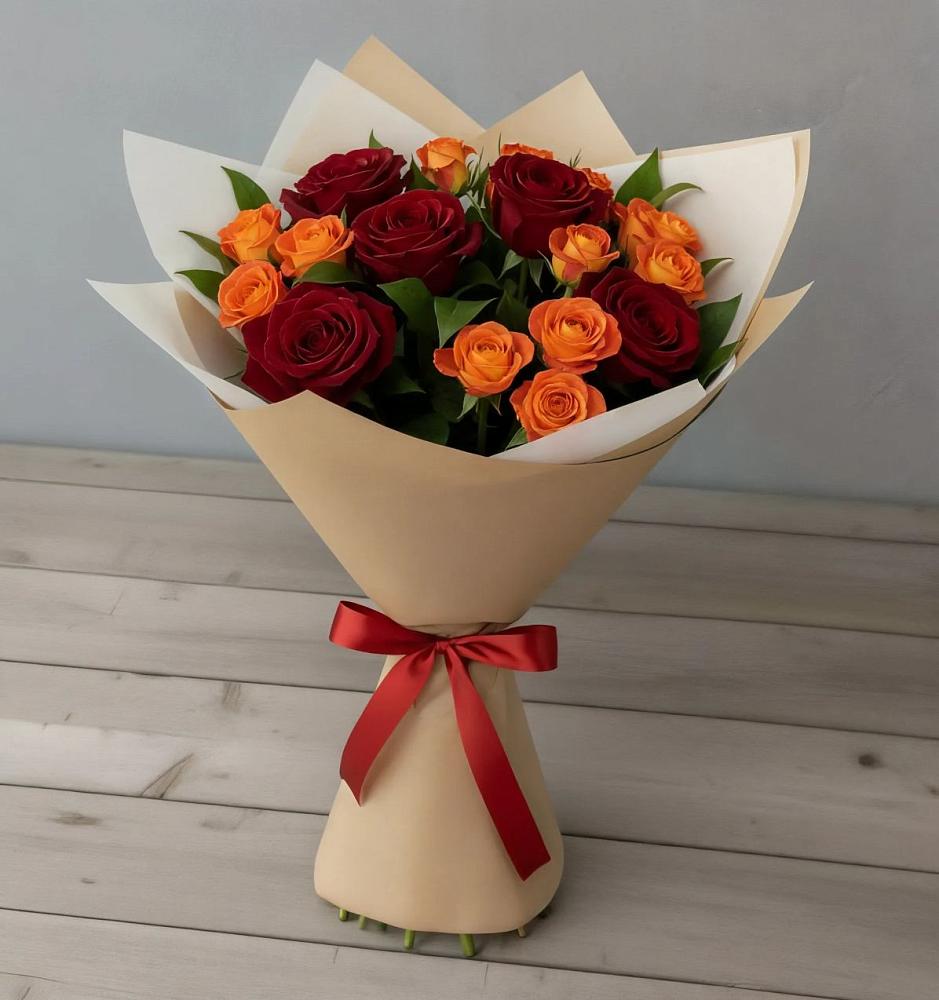 Букет Любовь и восторг в Дубках Дагестан