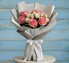 Букет цветов из:  Розы в Дубках Дагестан